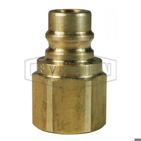 Dixon V/Snap-Tite H/IH Unvalved Hydraulic Interchange Coupler, 3/4 in x 3/4-14 Nominal, Quick-Connect x FN V6F6-B-E